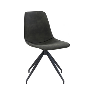 Side spisebordsstol med drejesokkel